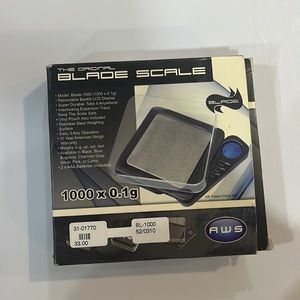 BLADE-SERIES -1200 DIGITAL POCKET SCALE, 1200X 0.1G